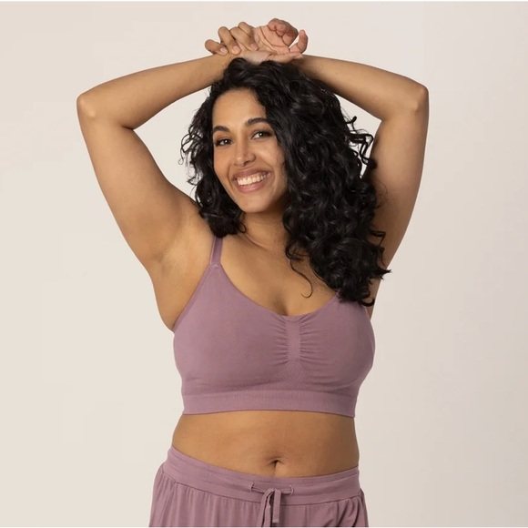 Kindred Bravely Sublime Bamboo Hands Free Pumping Lounge & Sleep Bra - Picture 2 of 15